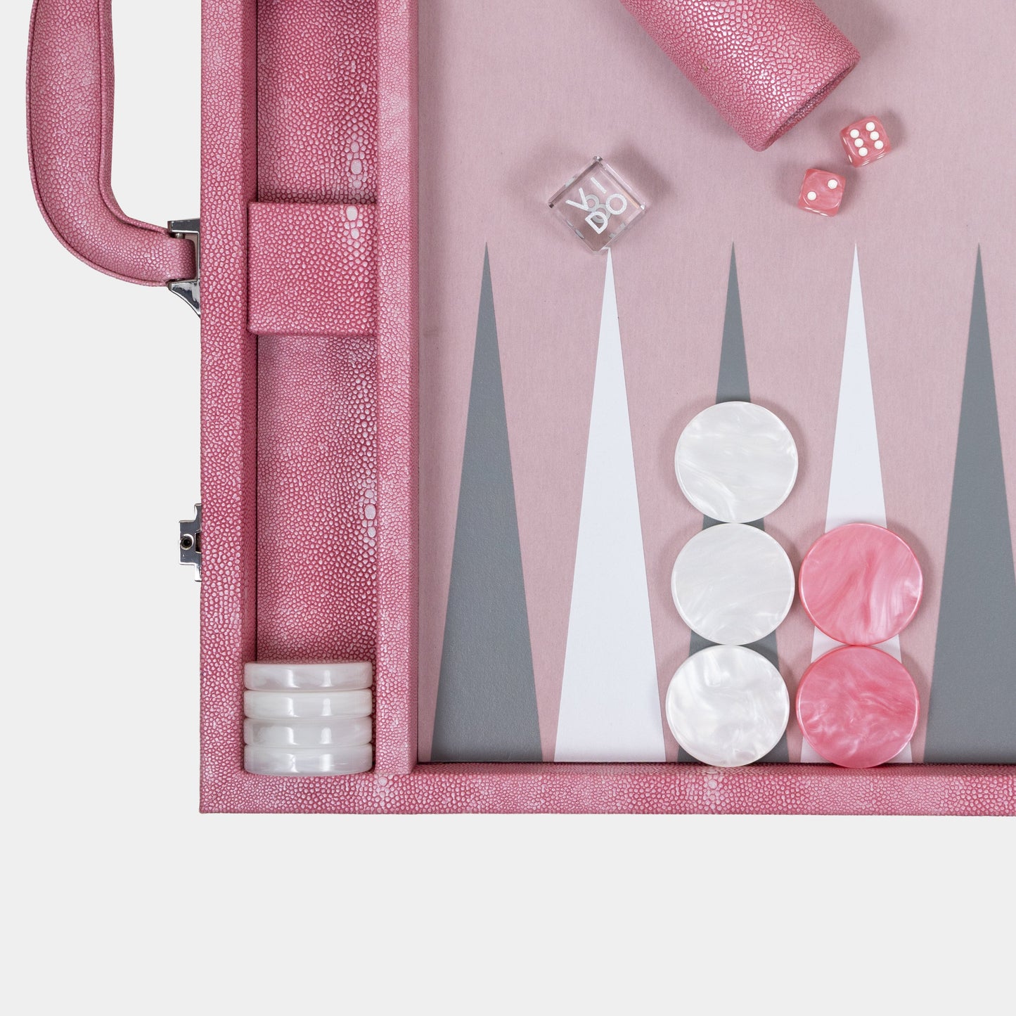 Pink Stingray Large Backgammon