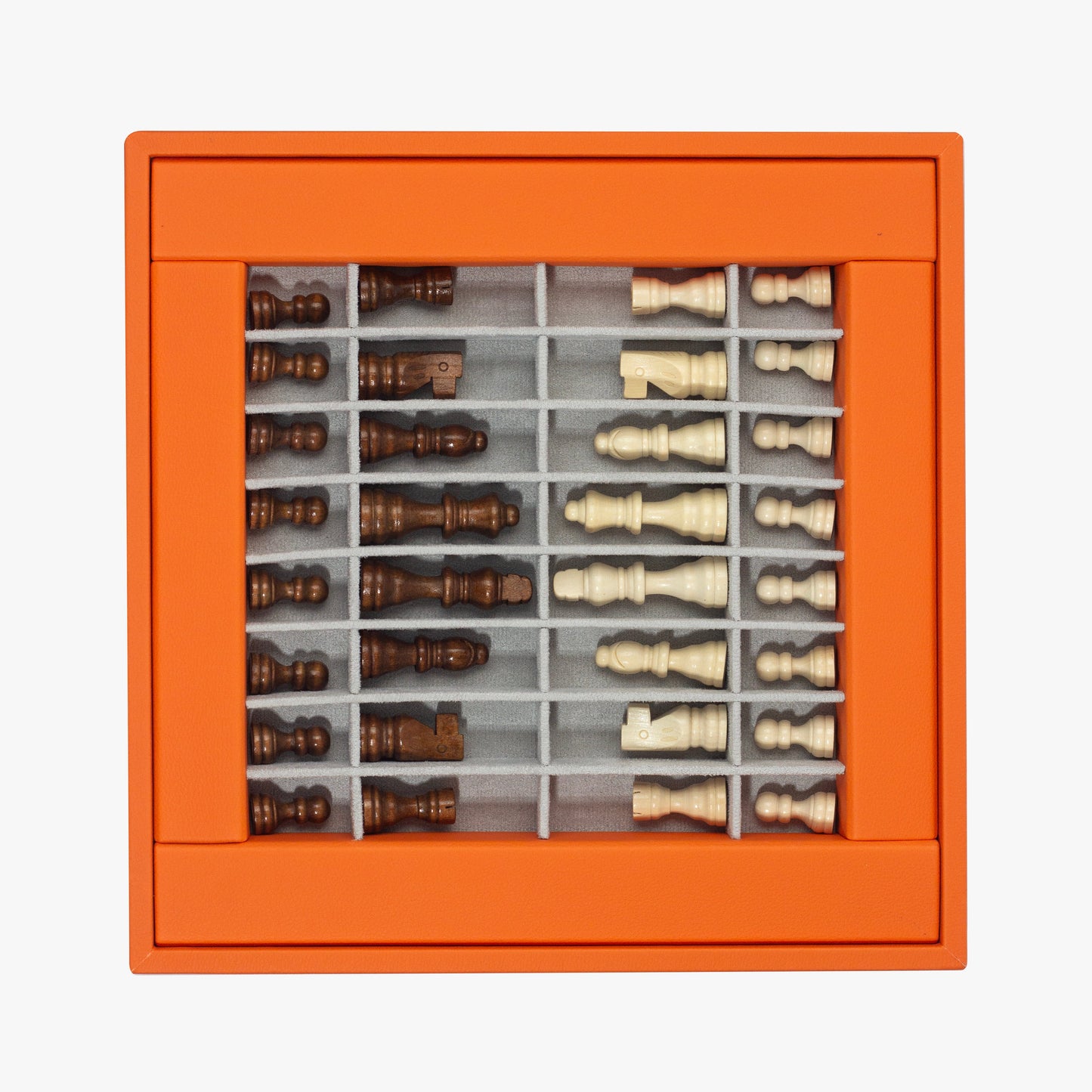 Tangerine Chess Set
