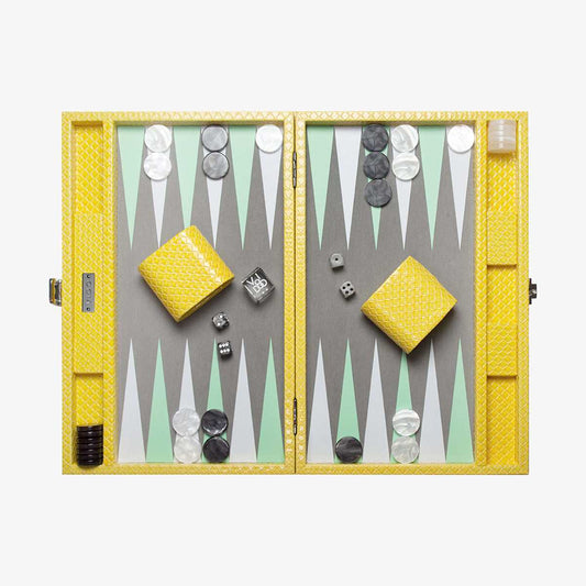 Lemon Snake Medium Backgammon - VIDO USA