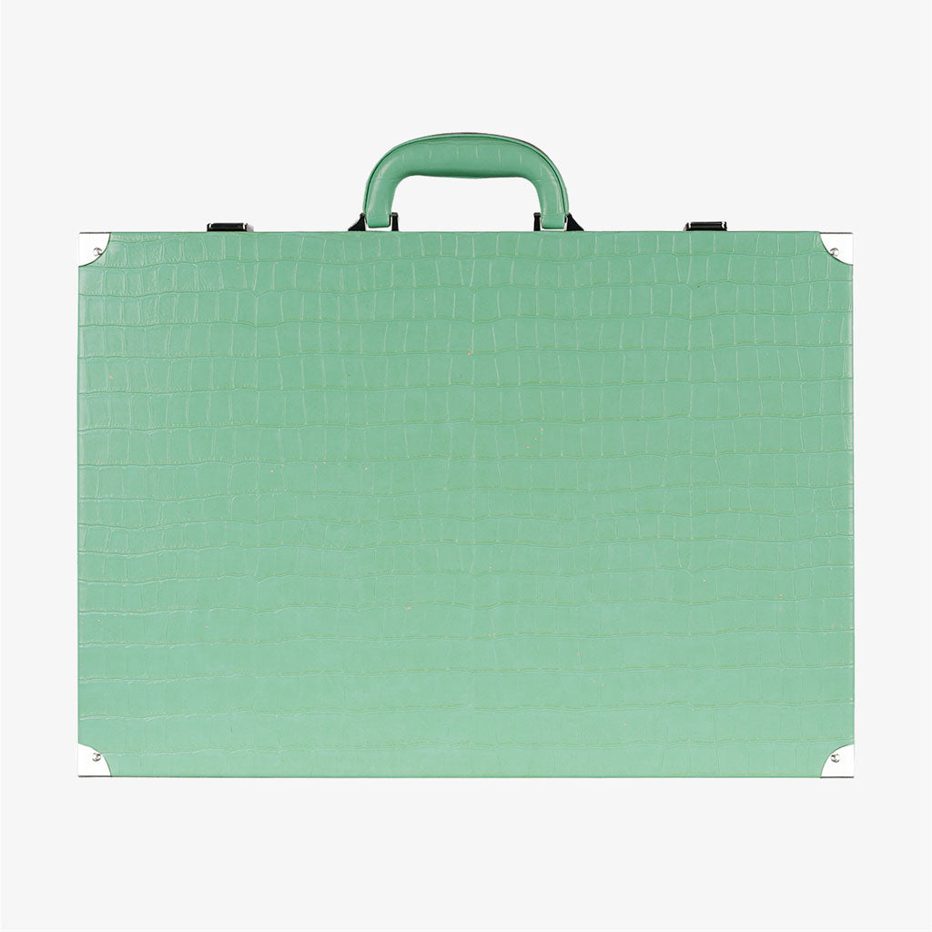 Mint Crocodile Large Backgammon - VIDO USA