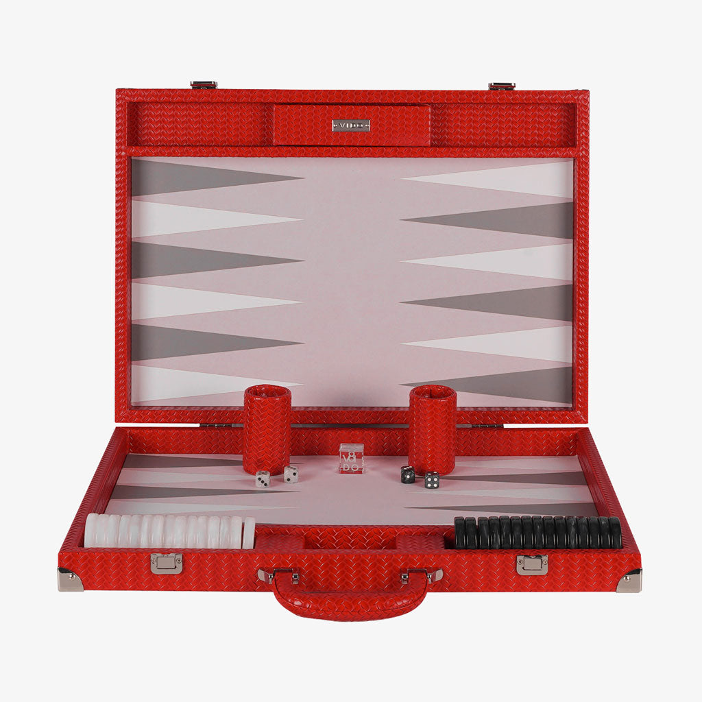 Ruby Braided Large Backgammon - VIDO USA