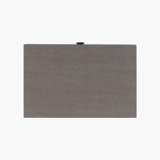 Taupe Grey Snake Medium Backgammon - VIDO USA
