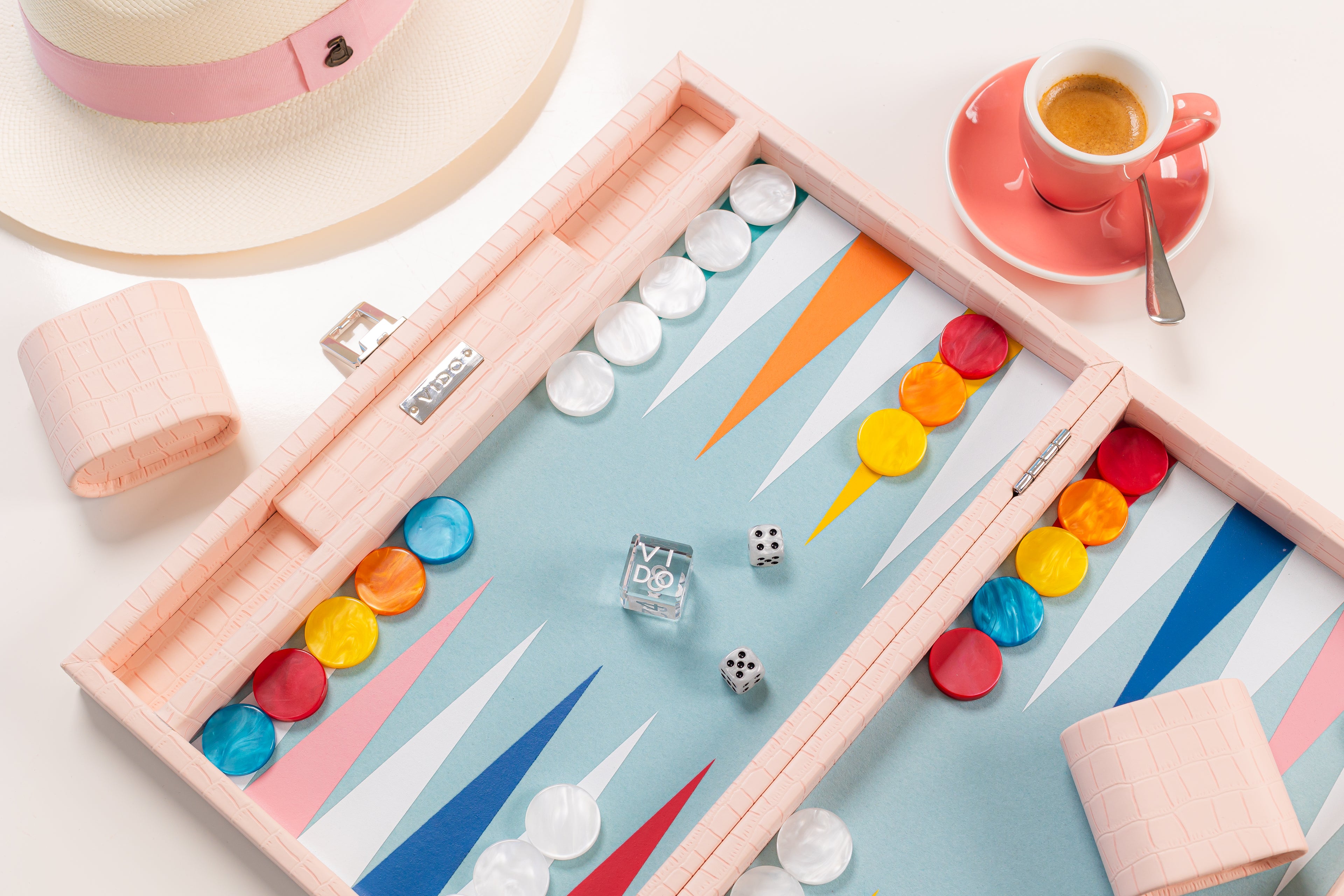 Colorful Backgammon Set by VIDO
