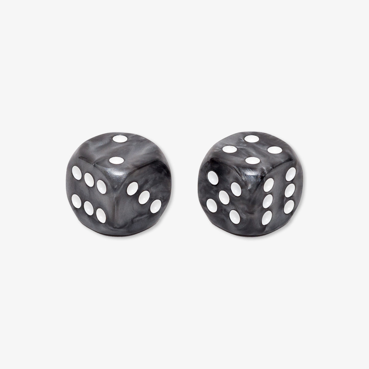 Grey Dice 14mm x2 - VIDO USA