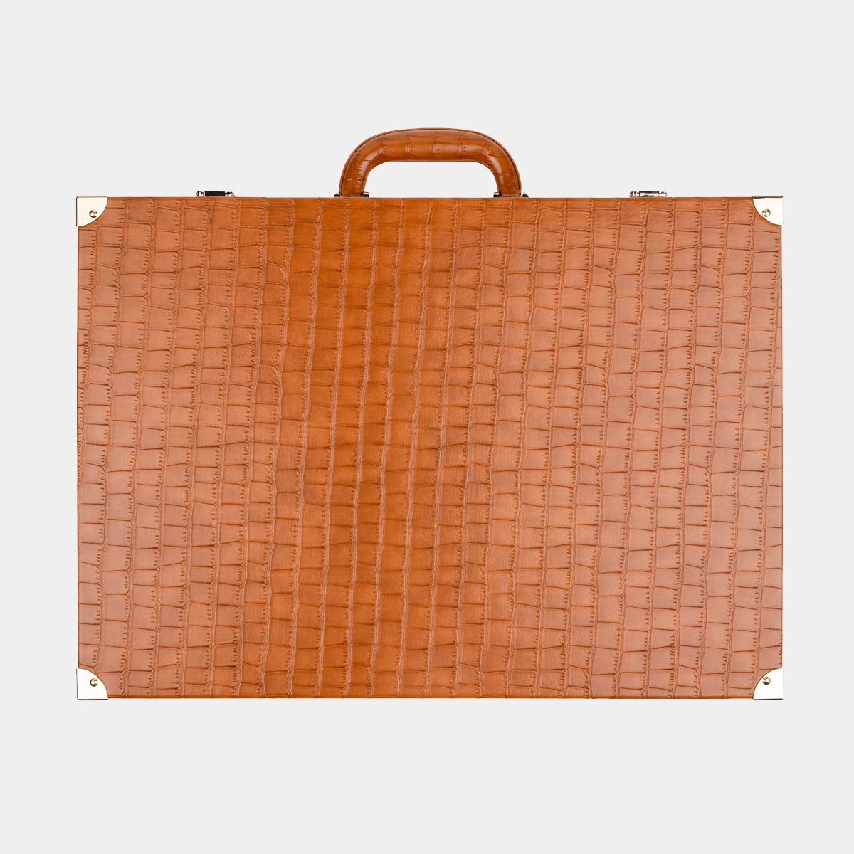 Chestnut Alligator Large Backgammon - VIDO USA