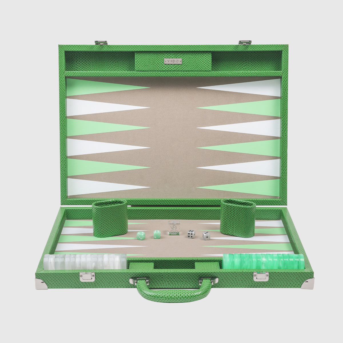 Jade Snake Large Backgammon - VIDO USA