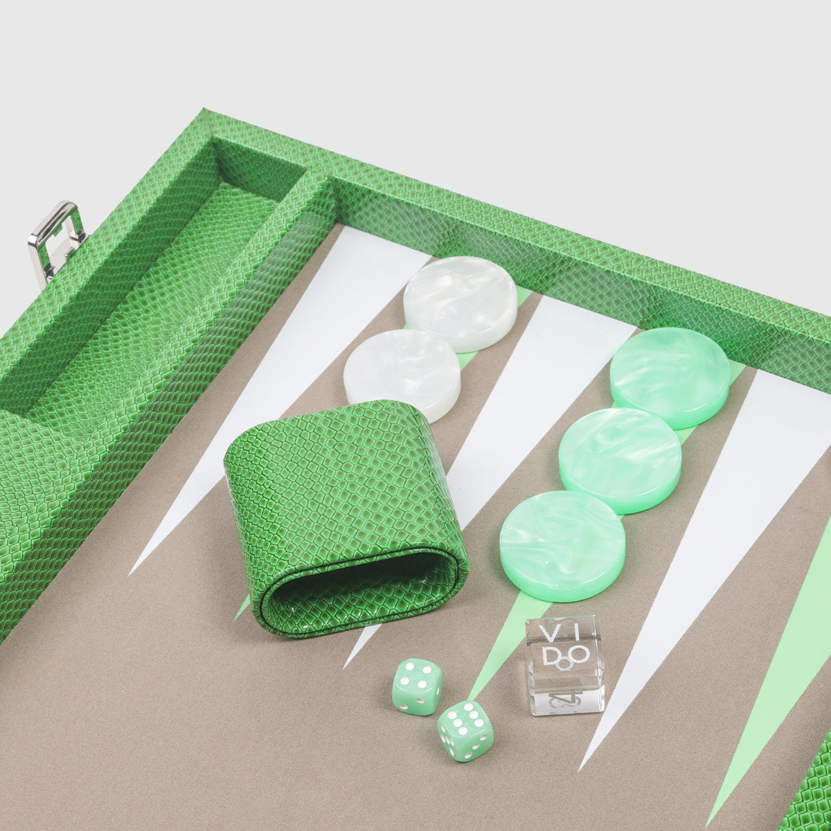 Jade Snake Large Backgammon - VIDO USA