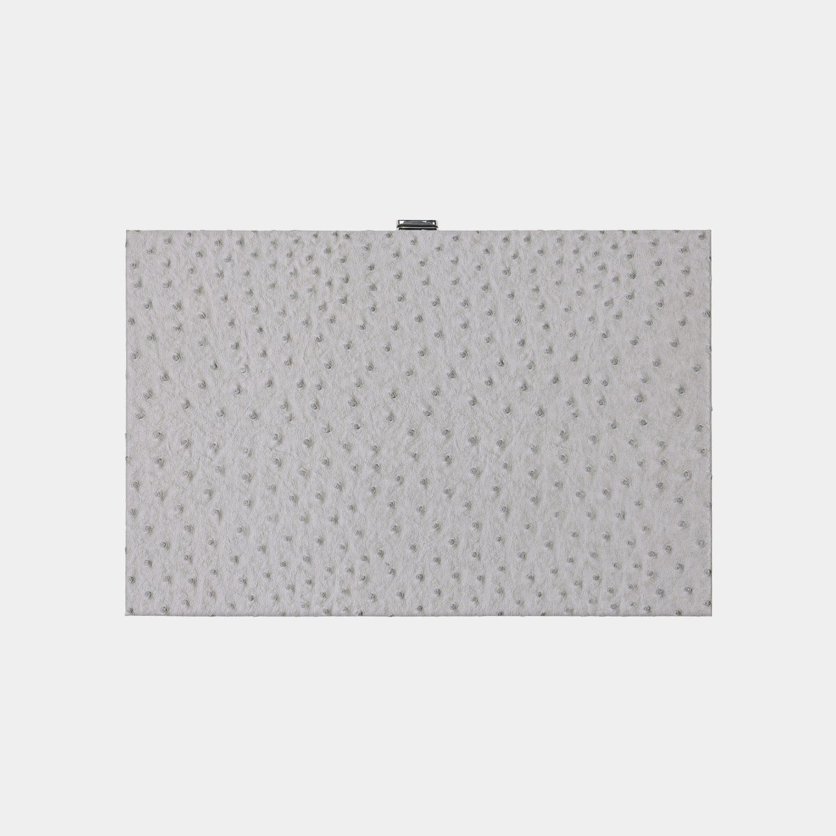 Grey Ostrich Medium Backgammon - VIDO USA