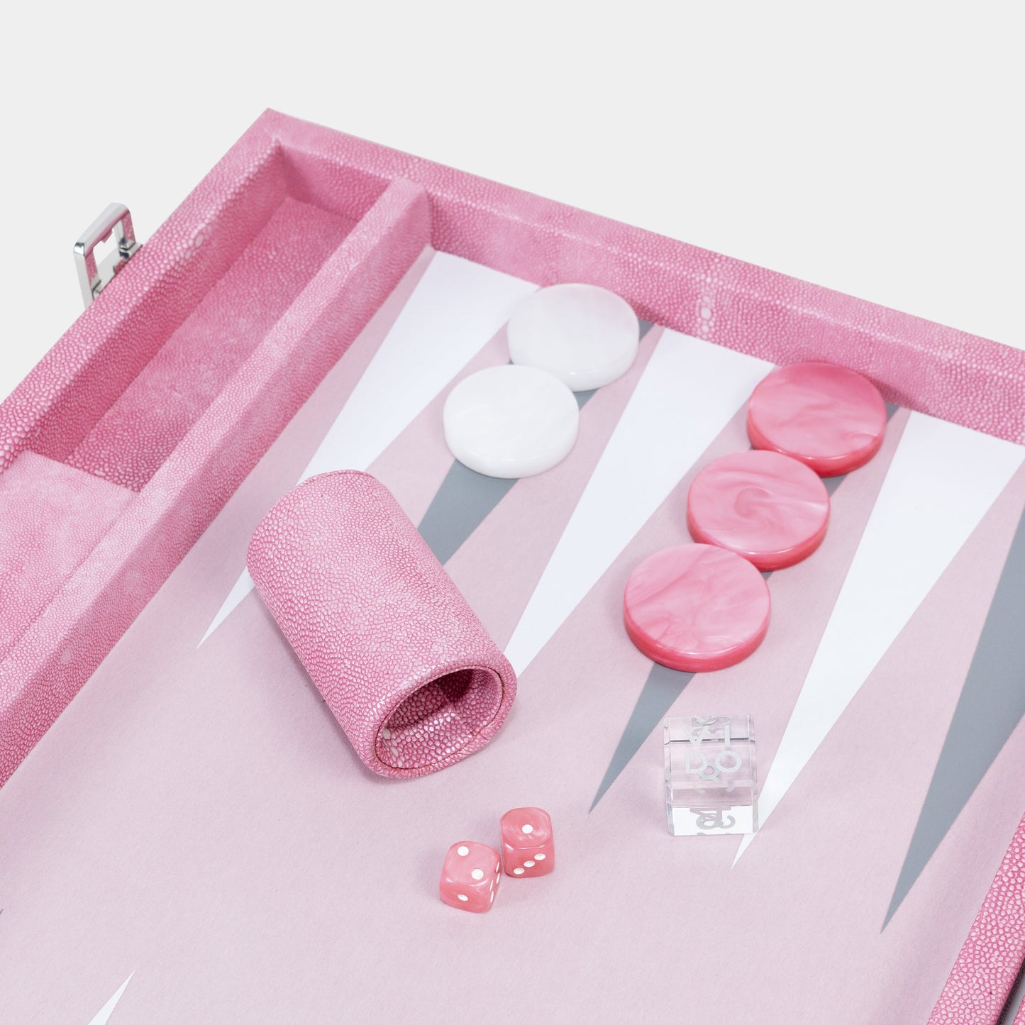 Pink Stingray Large Backgammon