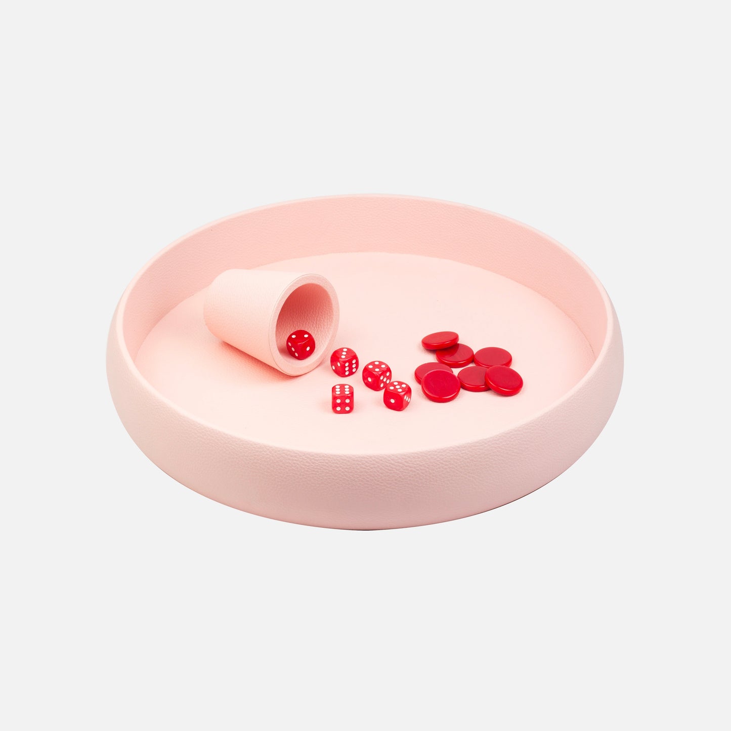 Pink Dice Tray