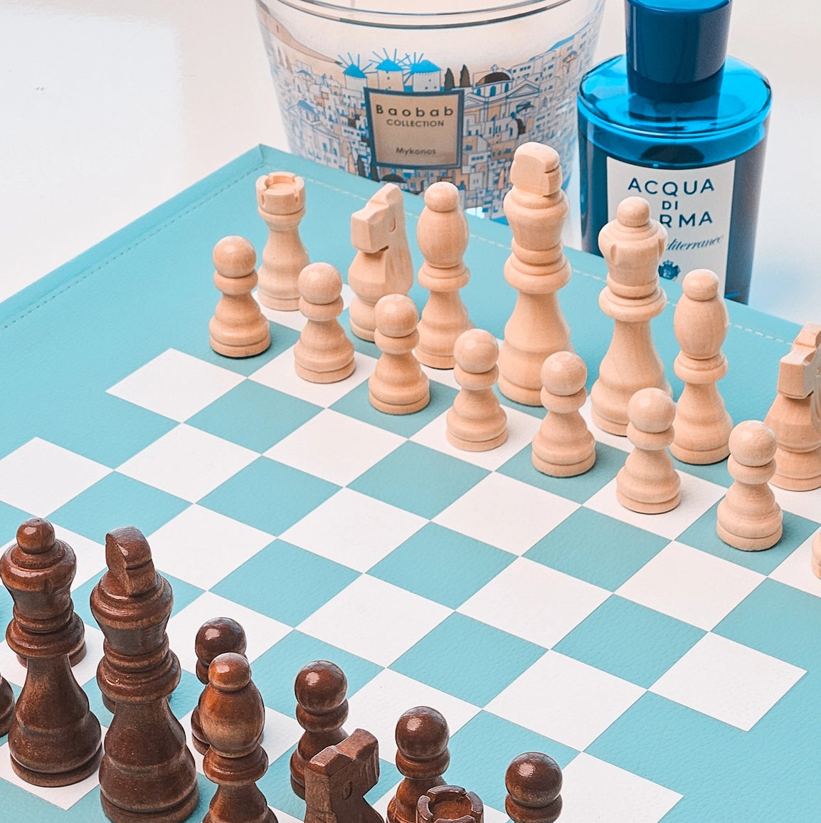 Turquoise Chess Set - VIDO USA