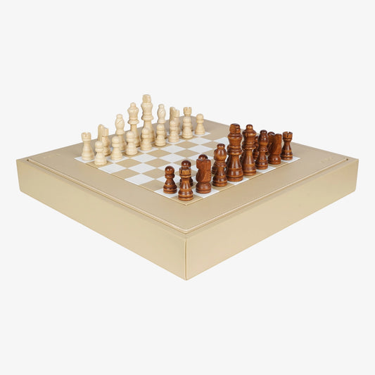 Sand Beige Chess Set - VIDO USA
