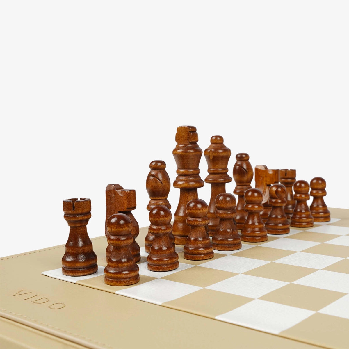 Sand Beige Chess Set - VIDO USA