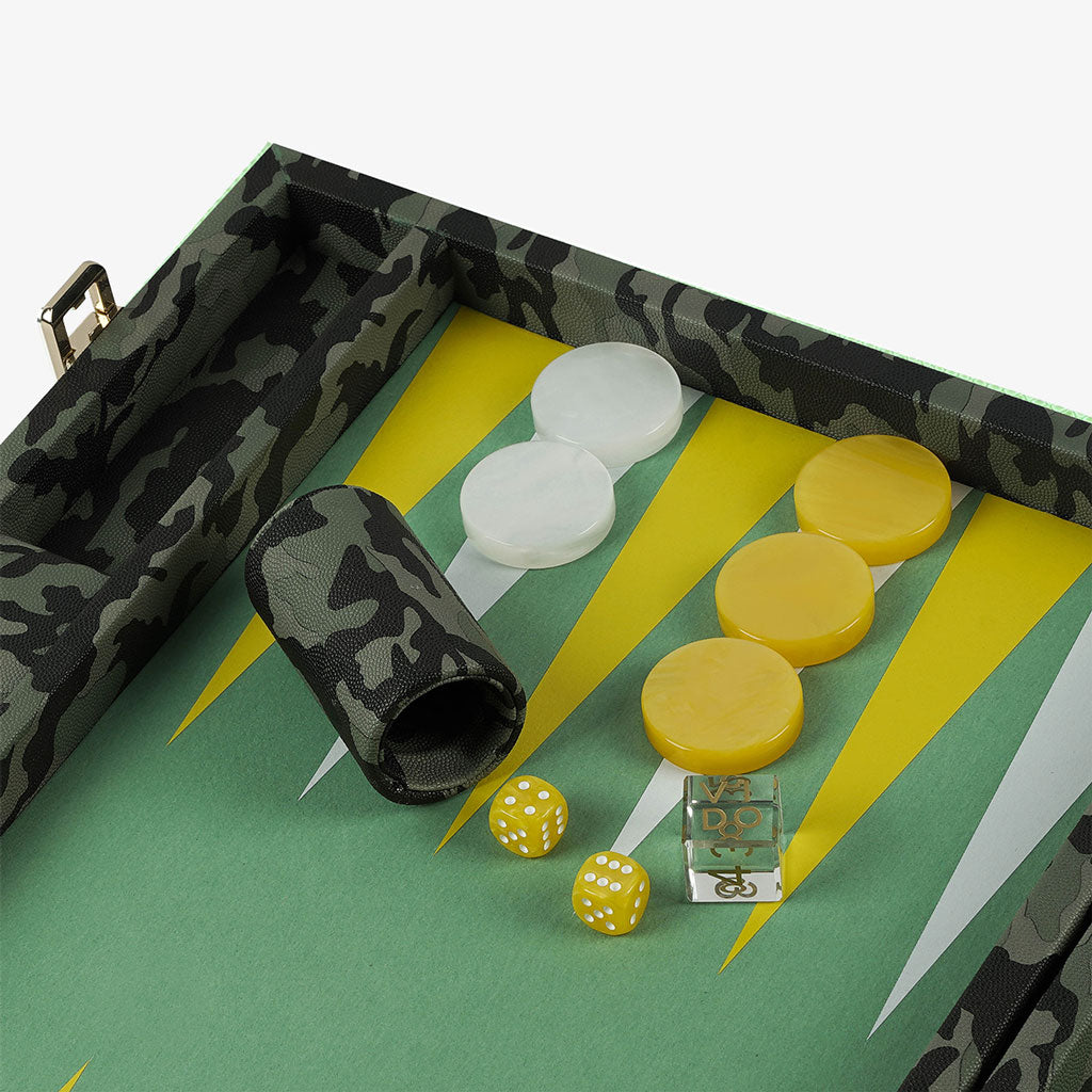 Camouflage Large Backgammon - VIDO USA