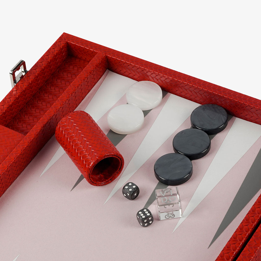 Ruby Braided Large Backgammon - VIDO USA