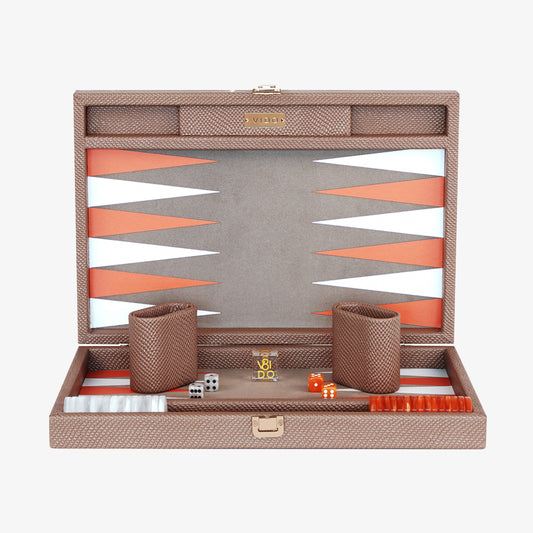 Brown Snake Medium Backgammon