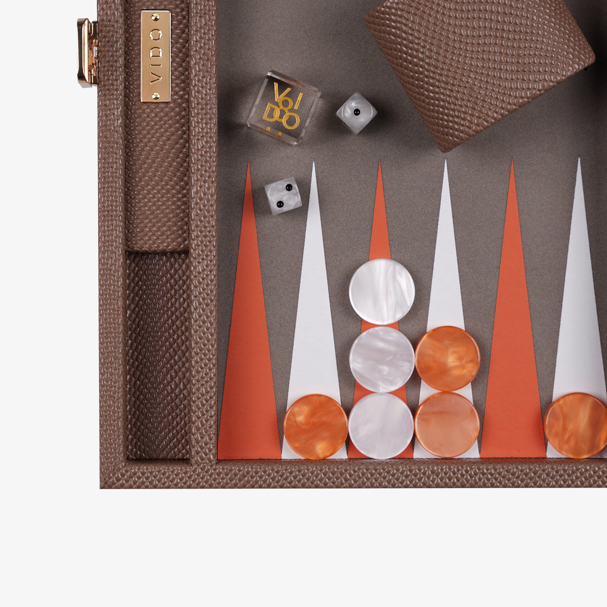 Brown Snake Medium Backgammon