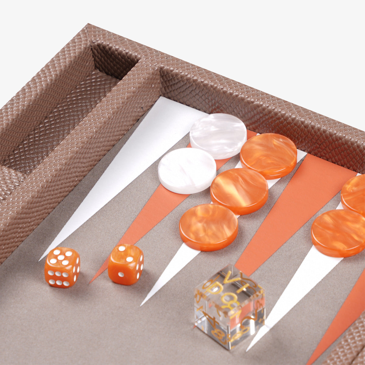 Brown Snake Medium Backgammon