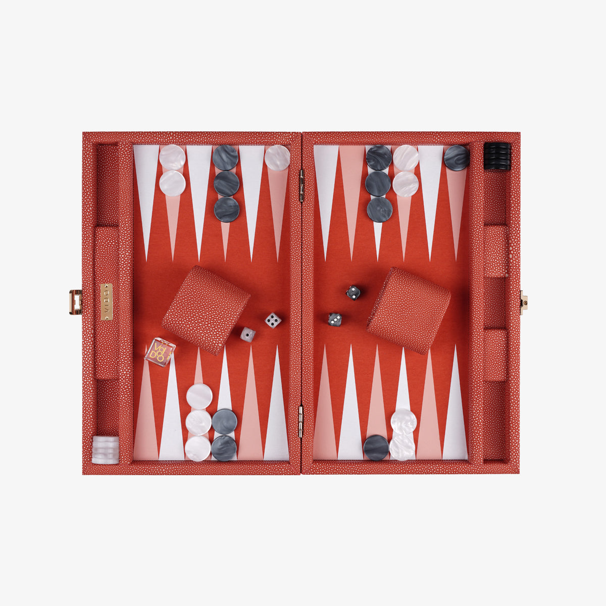 Coral Stingray Medium Backgammon