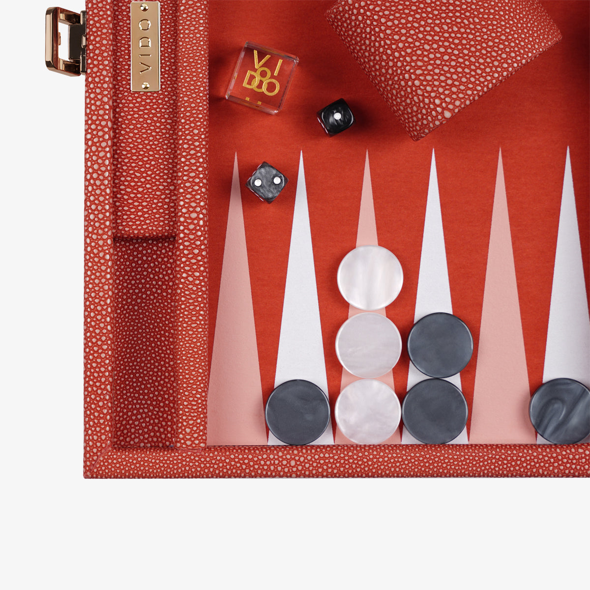 Coral Stingray Medium Backgammon