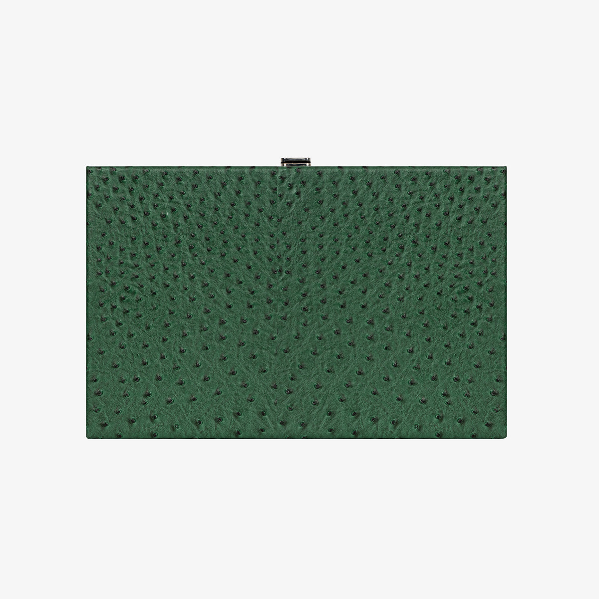 Forest Green Ostrich Medium Backgammon