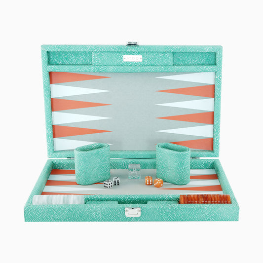 Jade Stingray Medium Backgammon