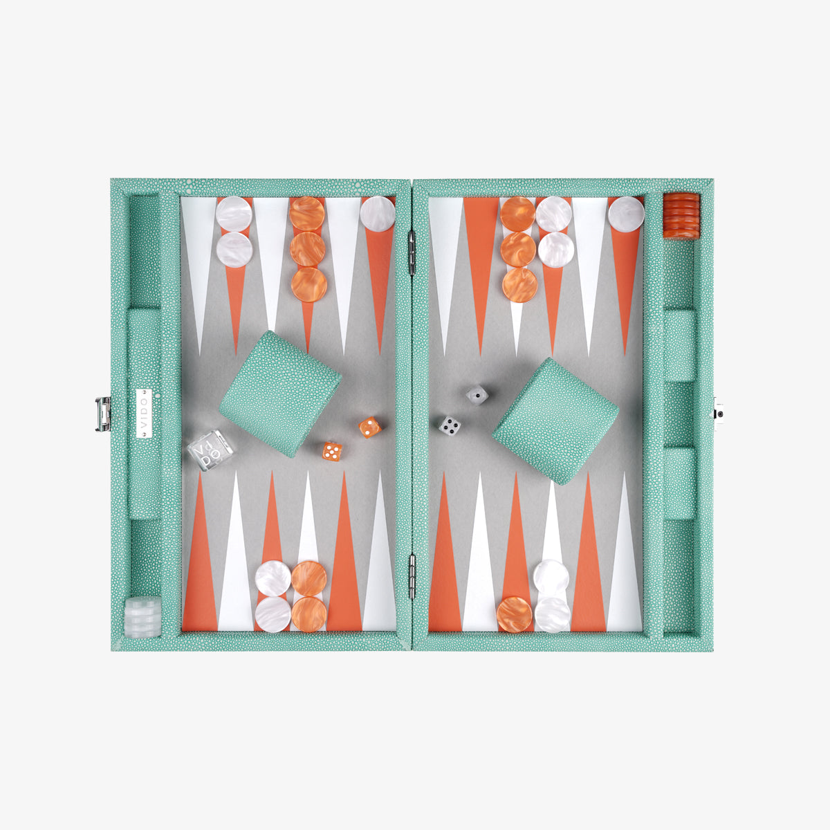 Jade Stingray Medium Backgammon