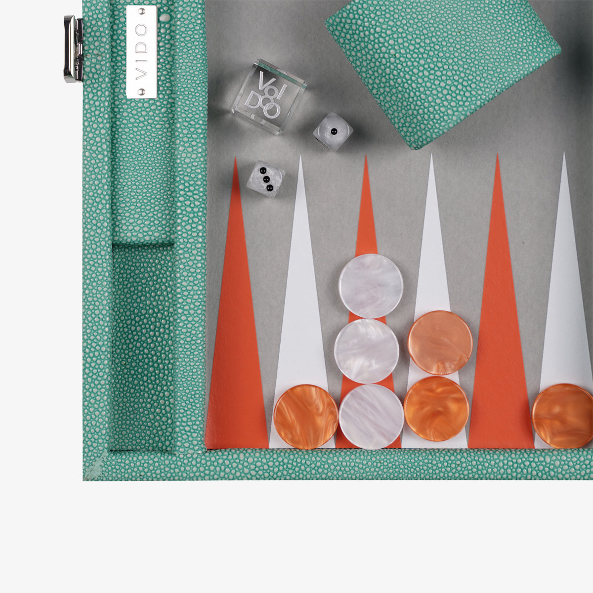 Jade Stingray Medium Backgammon