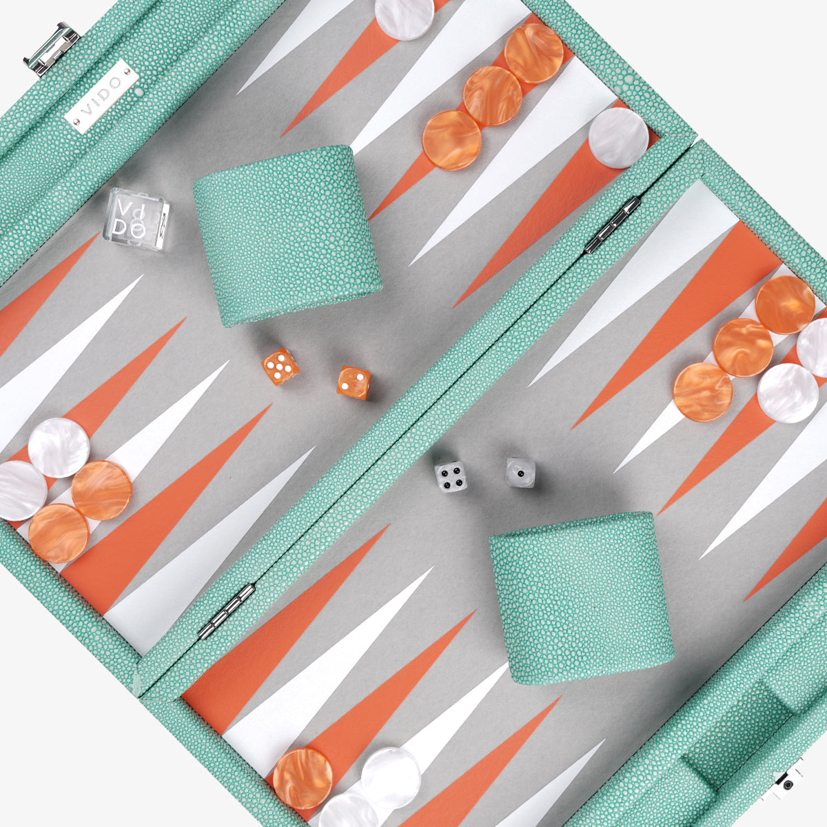 Jade Stingray Medium Backgammon