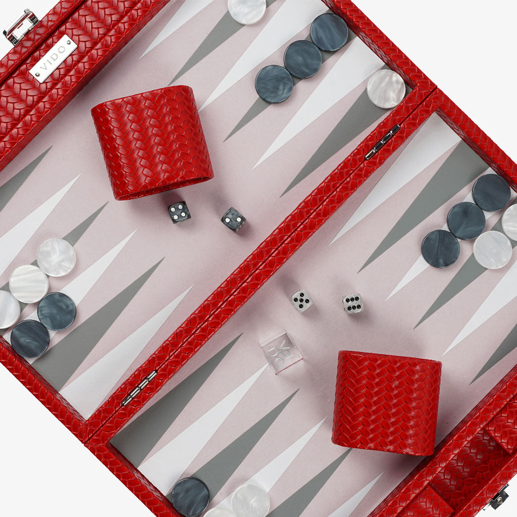 Ruby Braided Medium Backgammon - VIDO USA
