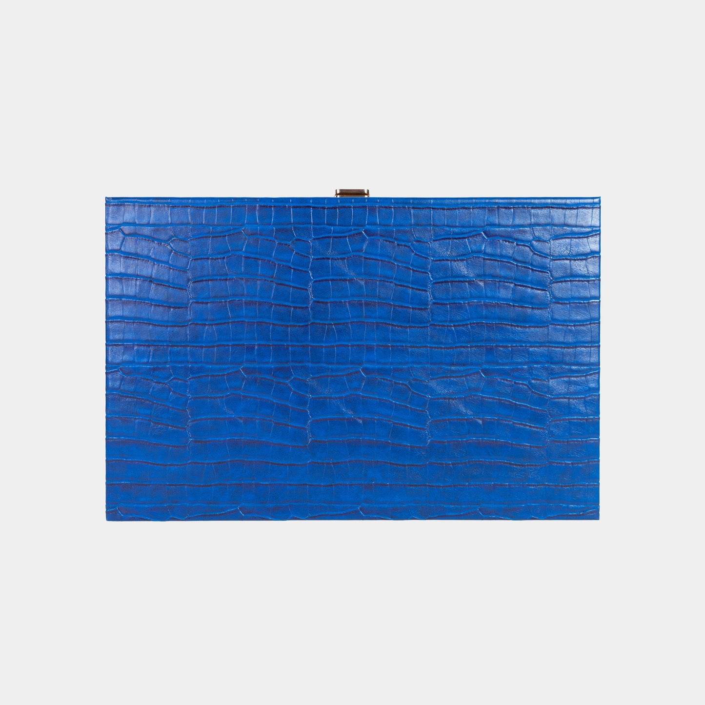 Navy-Blue Alligator Medium Backgammon