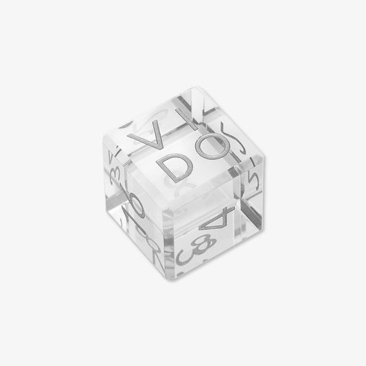 Crystal Doubling Cube Silver - VIDO USA